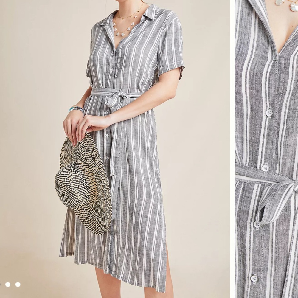Cloth & Stone July Striped Shirtdress